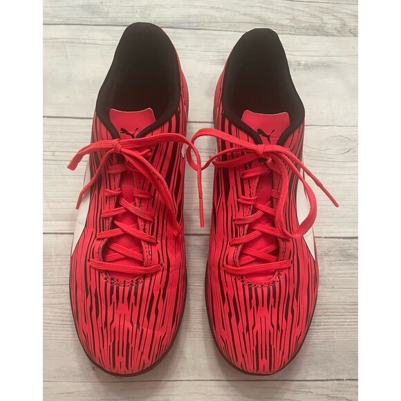 Puma Shoes Red Puma Indoor Mens Soccer Turf Cleats Shoes Size Adult